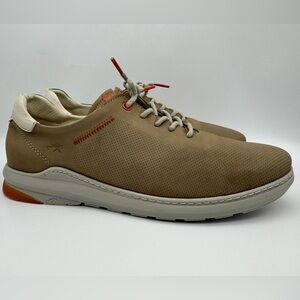 Fluchos Jack F1158 Men’s Leather Comfort Shoes – Taupe – Size EU 43 / US 10–10.5